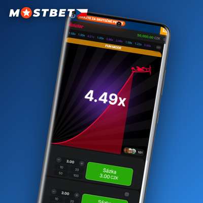 Mostbet Aviator funkce dual bet — dvě nezávislé sázky v CZK najednou