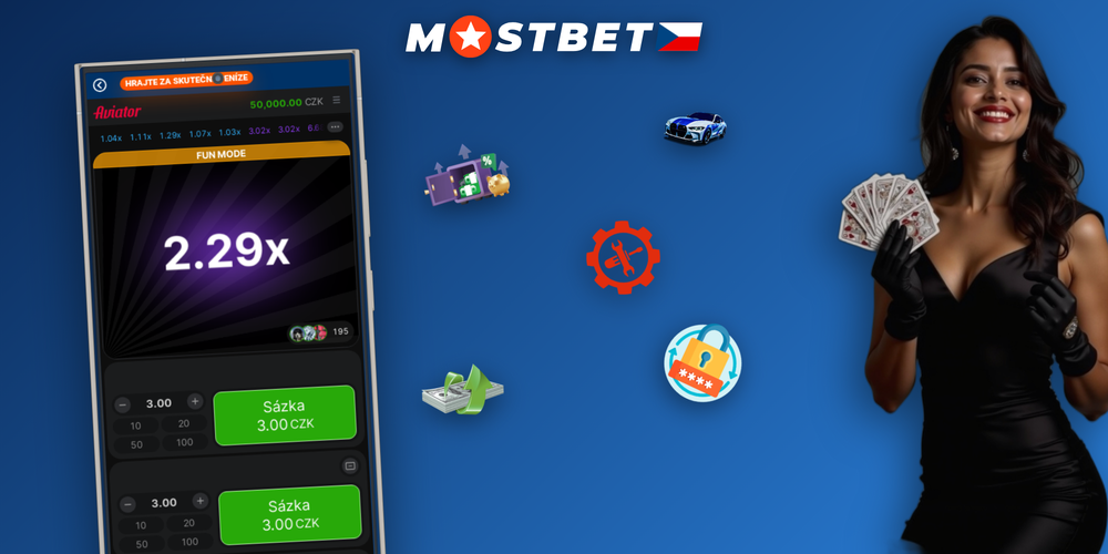 Infografika Mostbet Aviator se třemi herními přístupy a křivkou míry rizika
