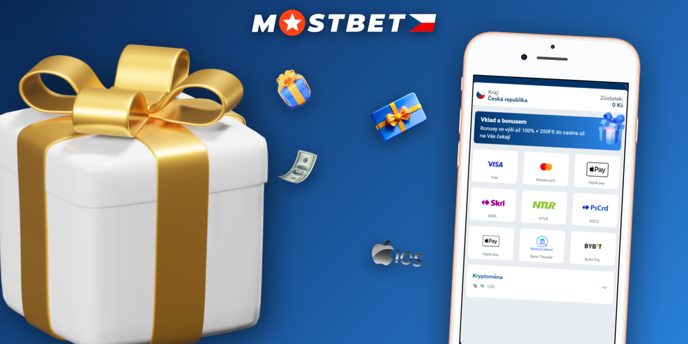 Ilustrace krypto vkladu na Mostbet – QR kód a symboly BTC, ETH, USDT
